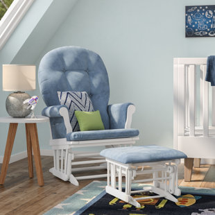 Wayfair | Blue Nursery Gliders, Rockers & Recliners You'll Love in 2023